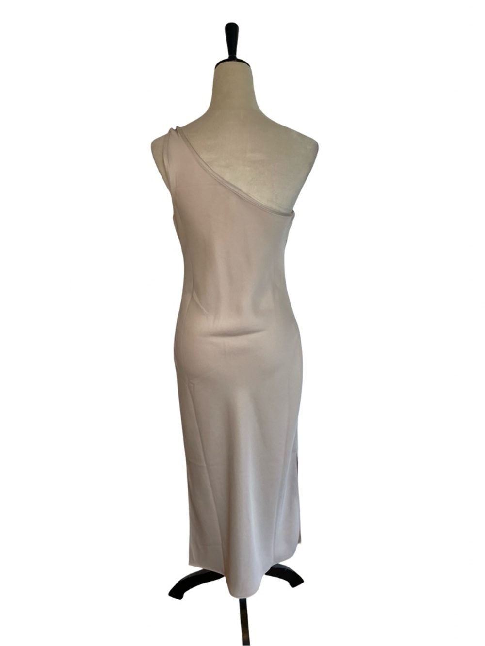 BHLDN One-Shoulder Cream Midi Dress - Picture 3 of 5